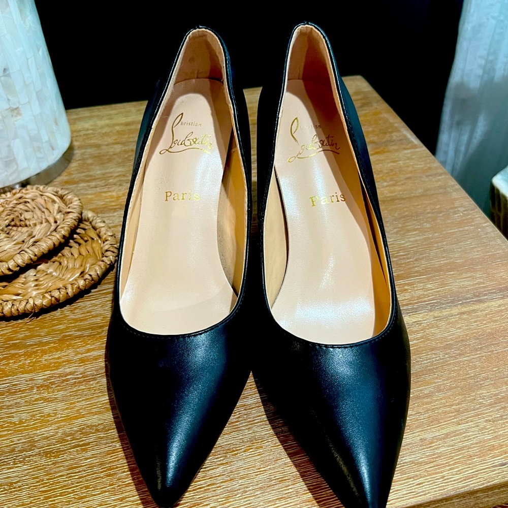 Christian louboutins worn only once! Great condition :) message me offers!